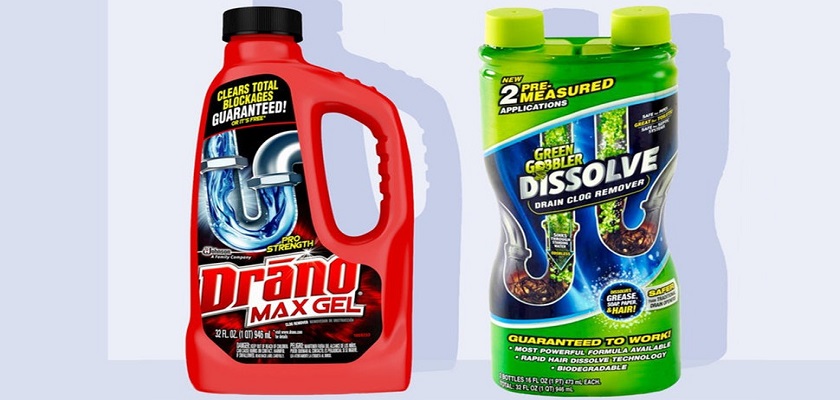 Chemicals to clear Shower Drain Clogs